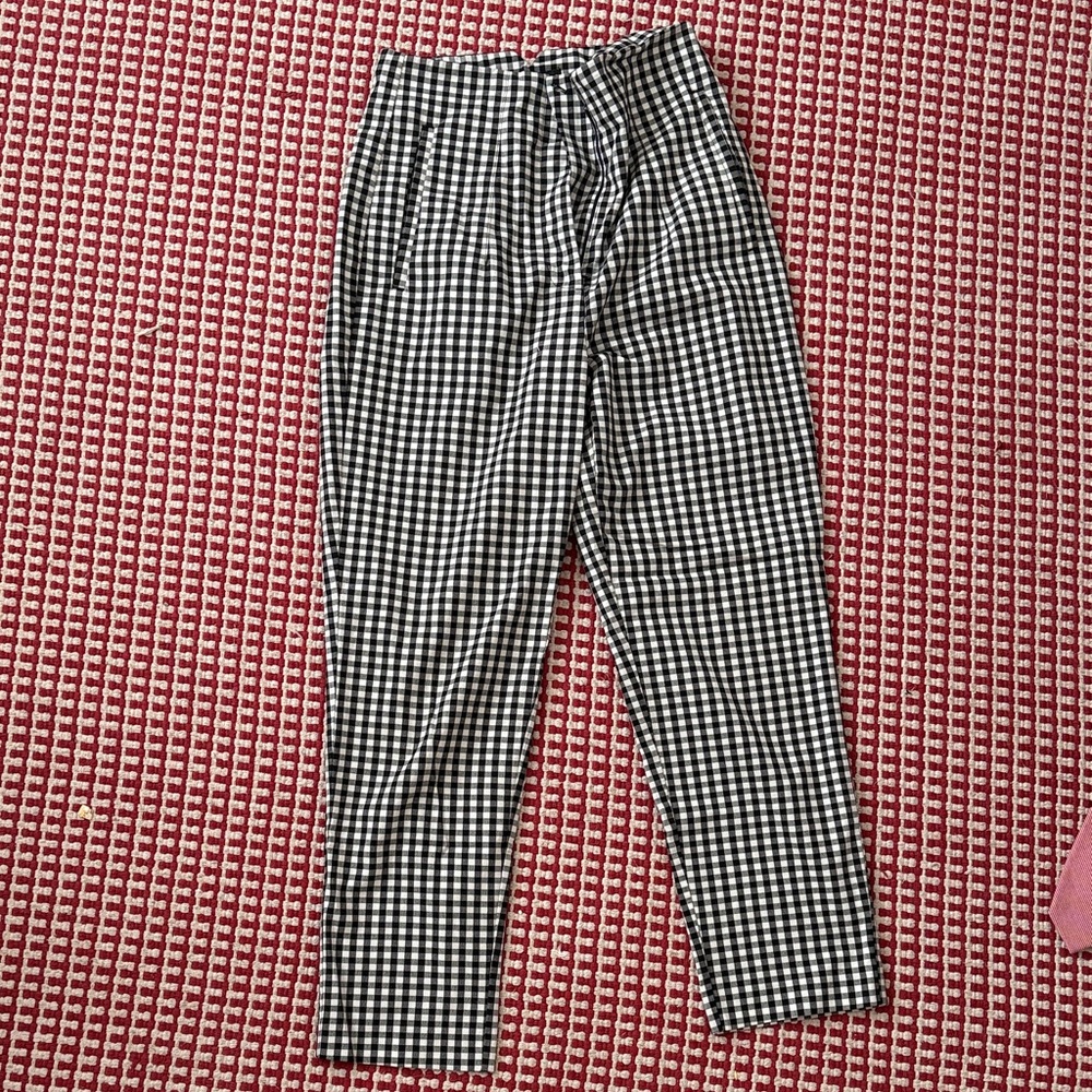 Zara Women’s Checkered Dress Pants